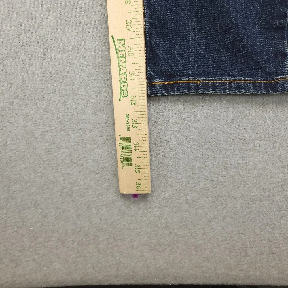 Levis 505‎ Regular Jeans Mens 30x32 Blue Stretch Denim Straight Leg Pants NEW